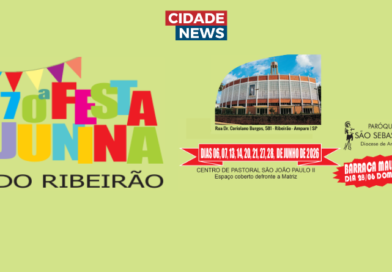 Paróquia São Sebastião celebra a 70ª edição da tradicional Festa Junina do Ribeirão em Amparo Paróquia São Sebastião celebra a 70ª edição da tradicional Festa Junina do Ribeirão em Amparo